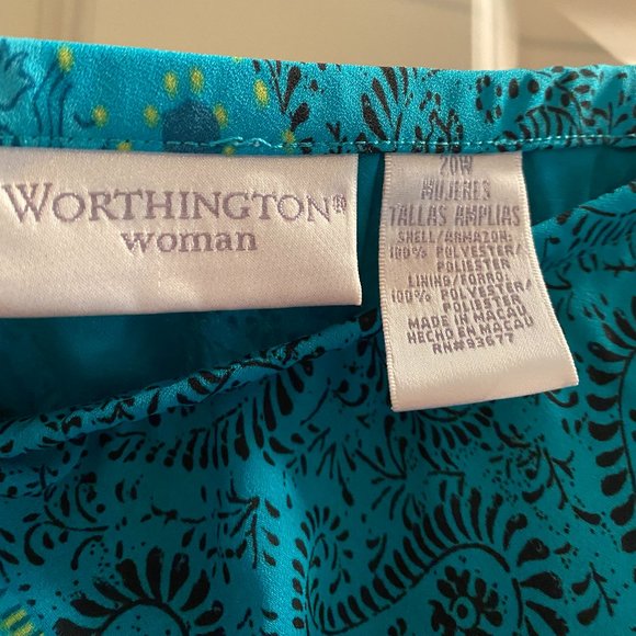 Worthington Woman Skirt    Size 20W - Picture 3 of 3